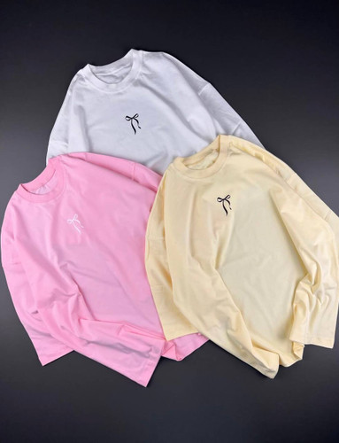 تیشرت باکسی طرح پاپیون